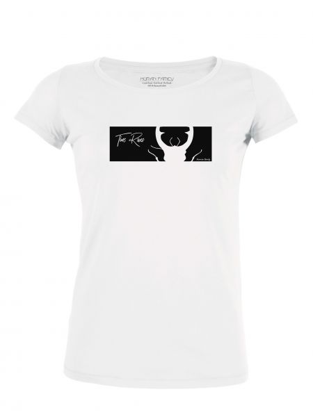 Damen T-Shirt Roundneck "Amorous Time Runs"