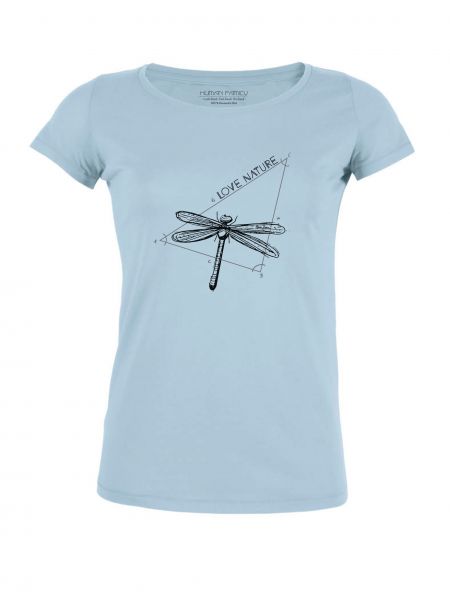 Damen Rundhals T-Shirt "Amorous Love Nature"