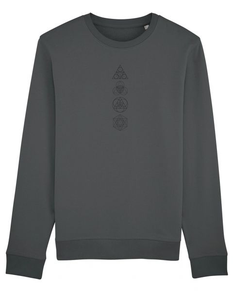 Unisex Rundhals-Sweatshirt "Araise - Geometric Line"