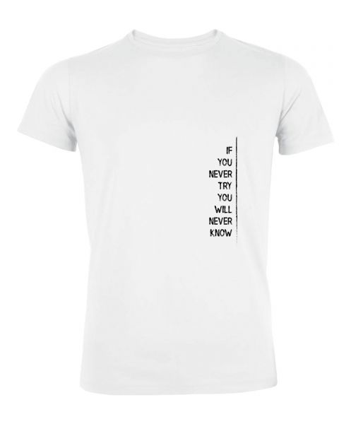 Herren T-Shirt "Touch - If U try"