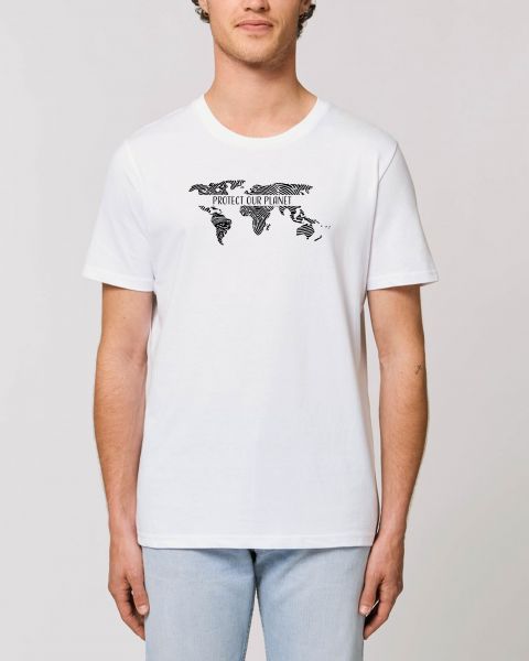 Unisex T-Shirt "Protect our Planet" in 8 Farben