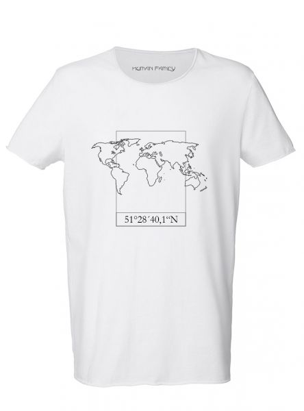Herren Roundneck T-Shirt "Coordinates"
