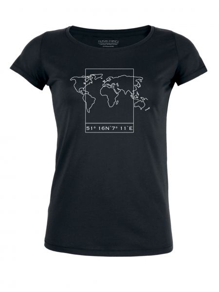 Damen Rundhals T-Shirt "Amorous World"