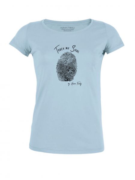 Damen Rundhals T-Shirt "Amorous Touch my Soul"