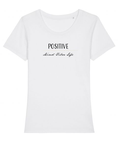 Roundneck T-Shirt "Positive Vibes"